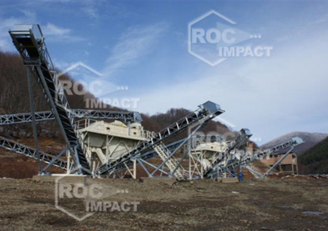 Start of the crushing plant in Romania
