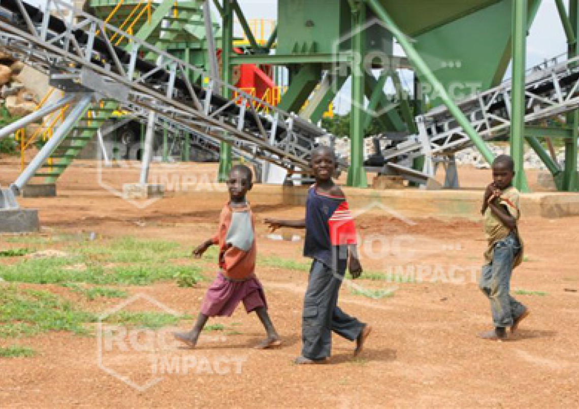 Start of our complete installation in Burkina Faso