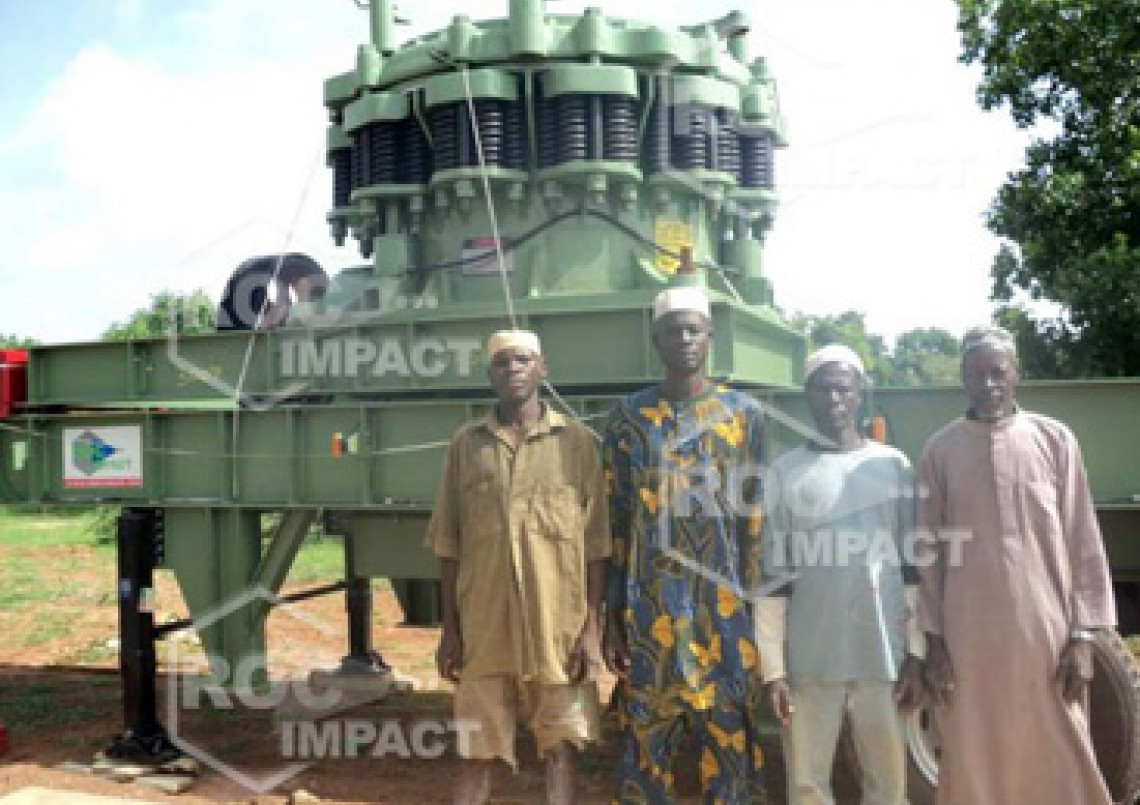 A new crushing and grinding in Burkina Faso