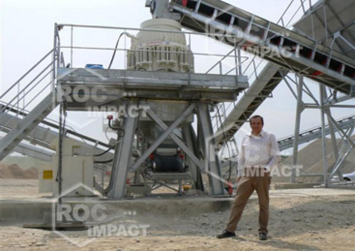 Cone Crushing plant for a Quarry