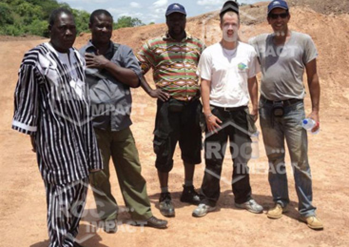 Start of our complete installation in Burkina Faso