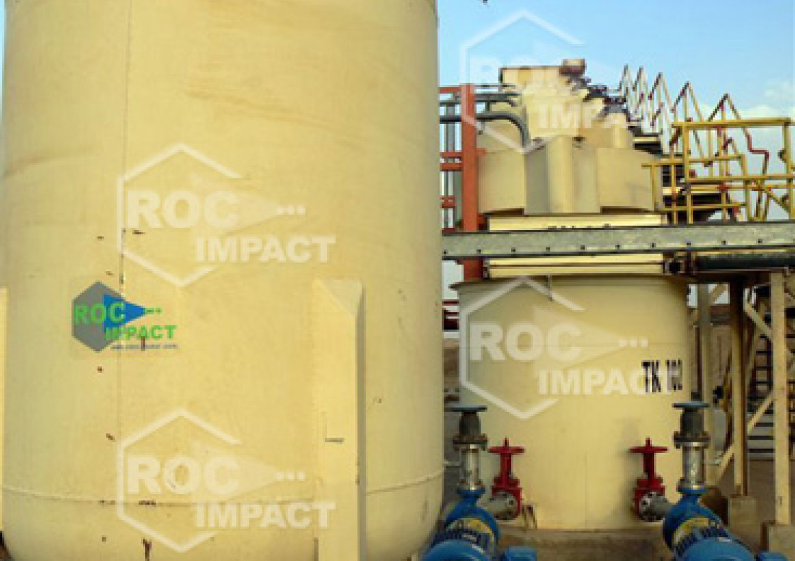 Crushing house at the gold mine in Algeria