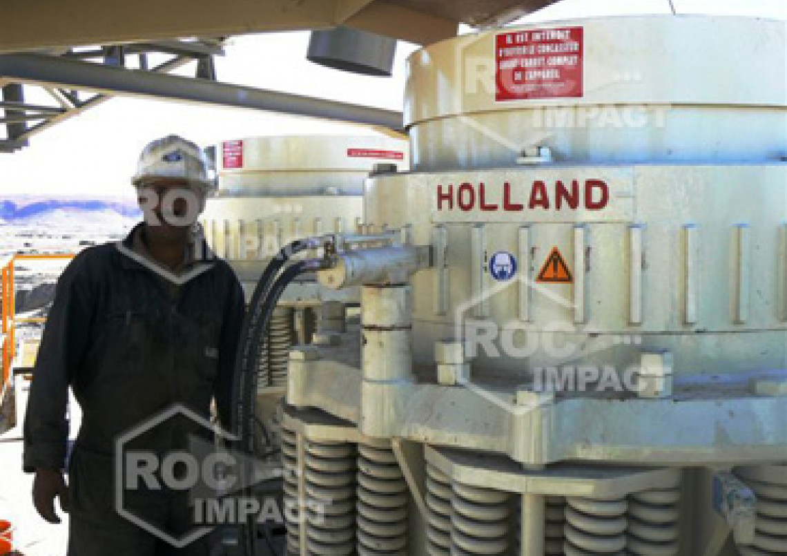 Crushing and screening plant for Akka Gold Mining gold mine in Morocco