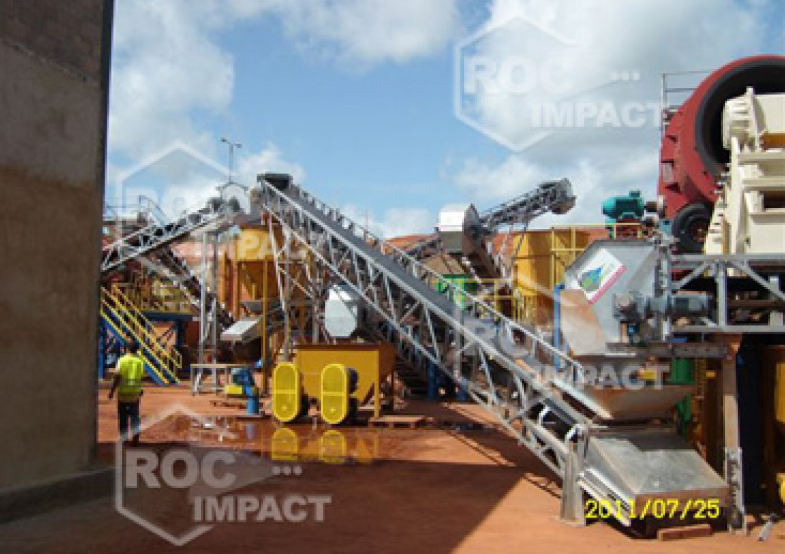 Supplying of conveyors for the gold mine in Mali (conveyor system ROC BELT)
