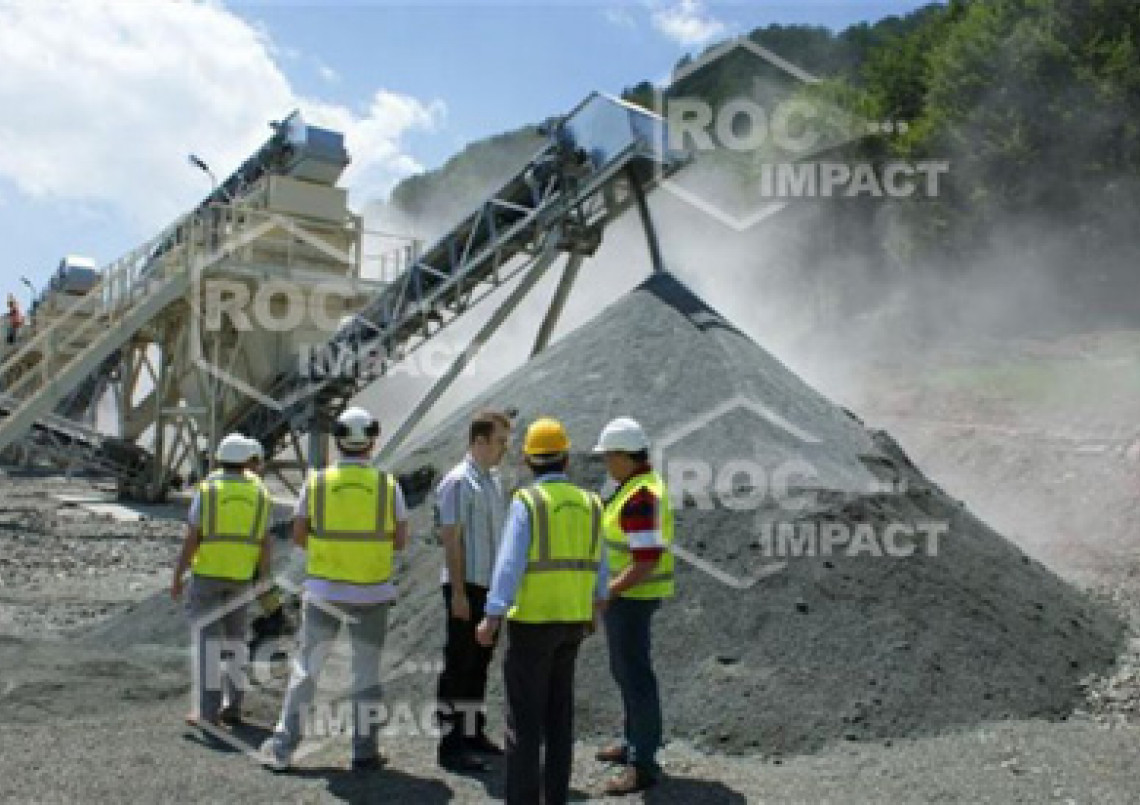 Start of the crushing plant in Romania