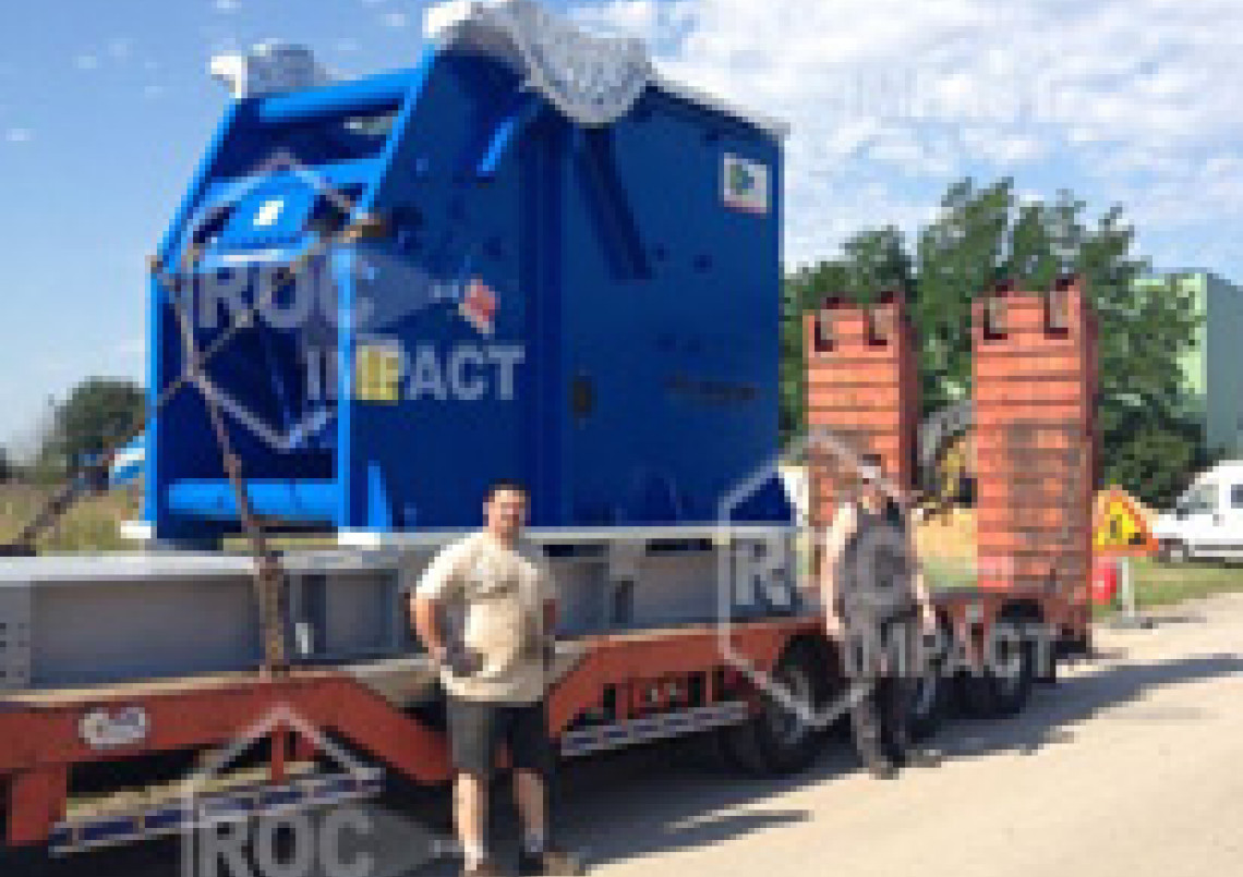 jaw Crusher ROC 12.10 / opening: 1200 x 1000 mm