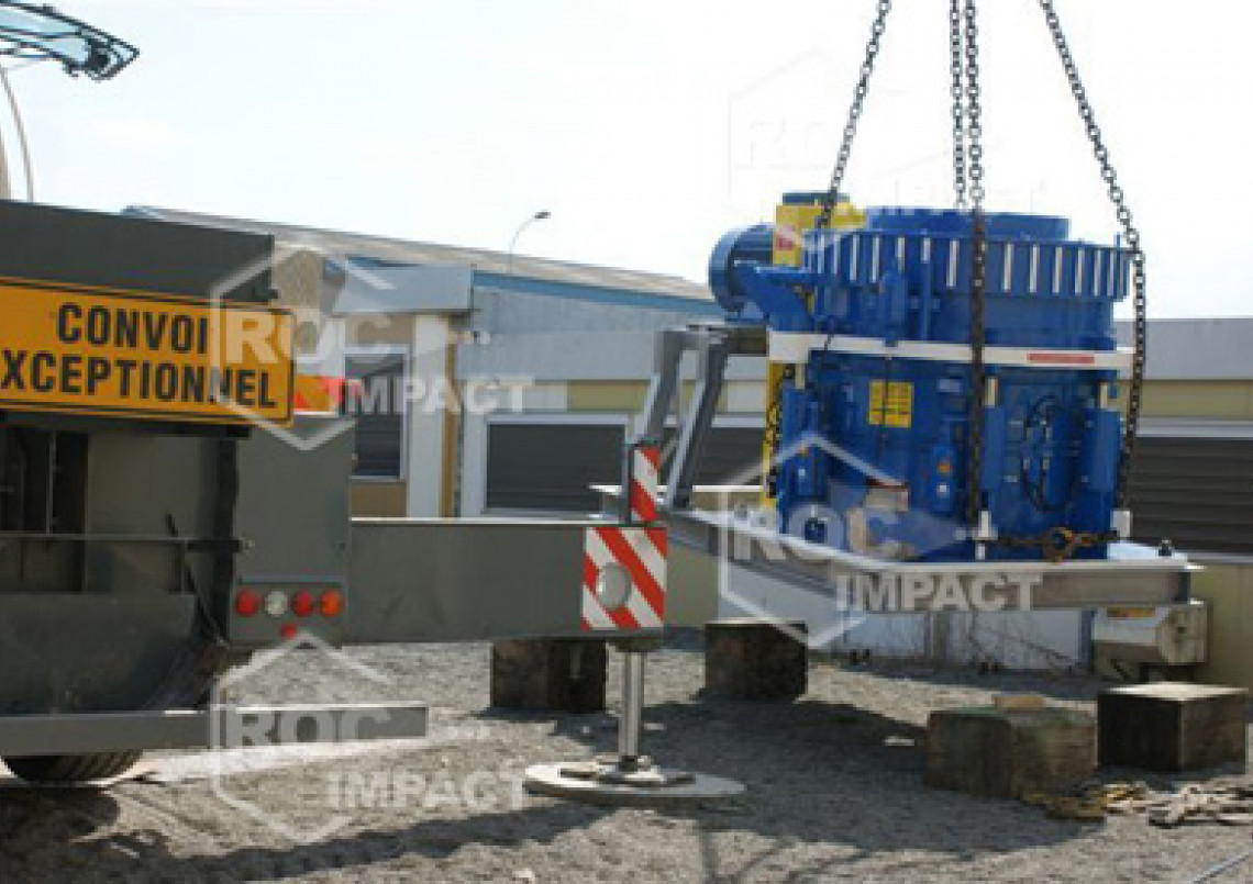 New installation of crushing and screening for the Guinea CONAKRY