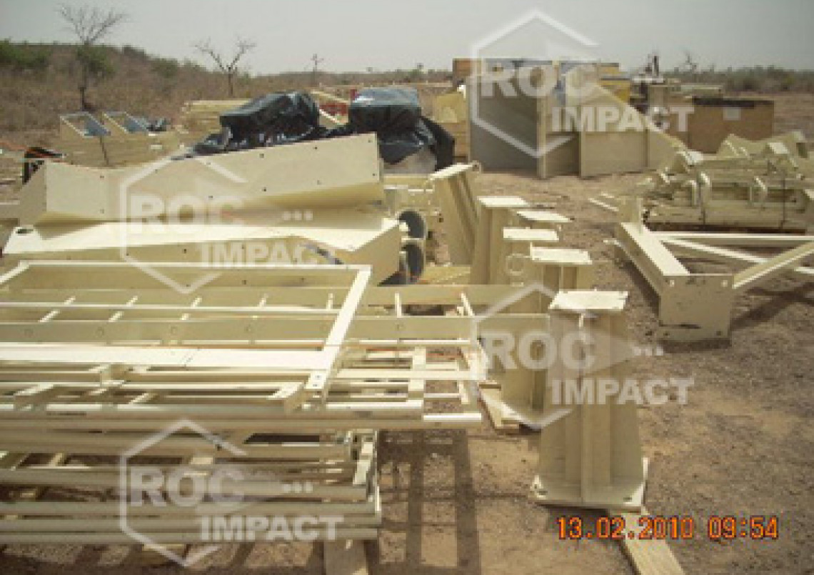 Start of our complete installation in Burkina Faso