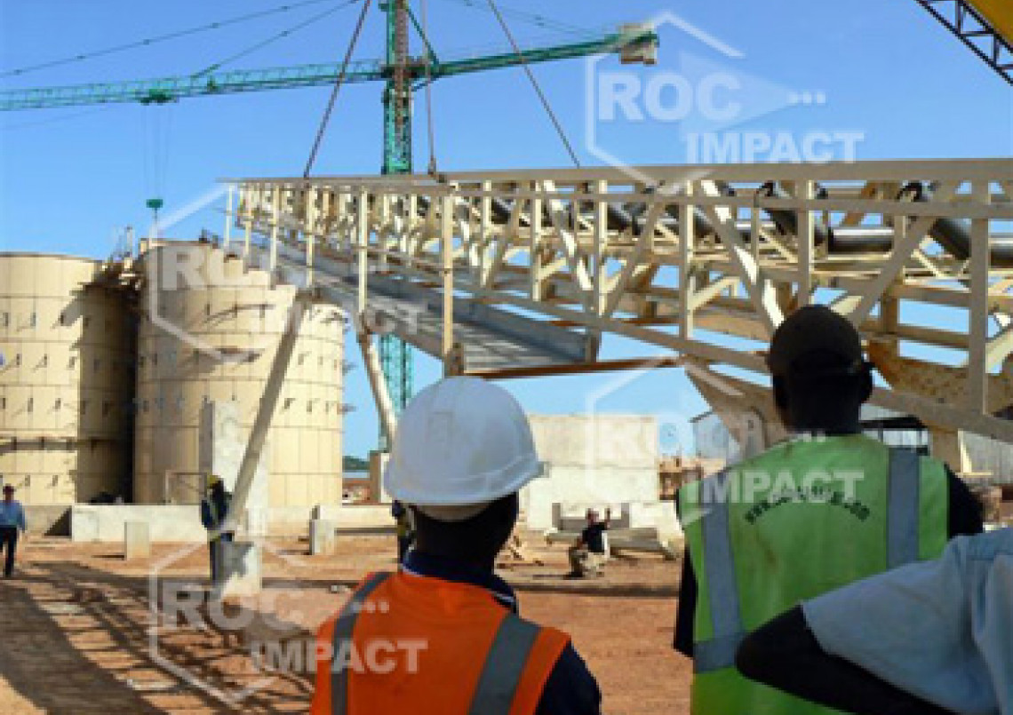Crushing plant – Gold mine in Burkina Faso (Semafo Mana Gold Mining)