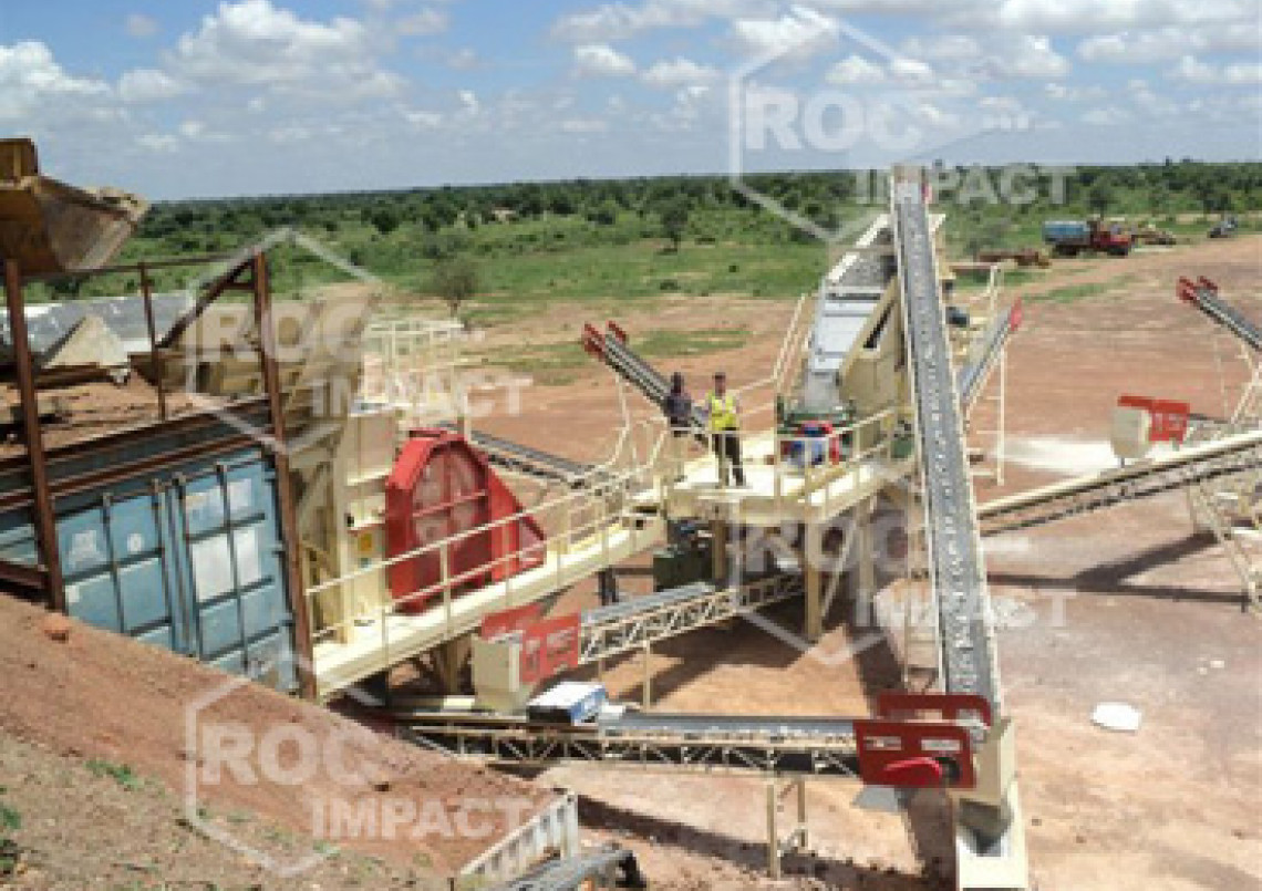 Start of our complete installation in Burkina Faso