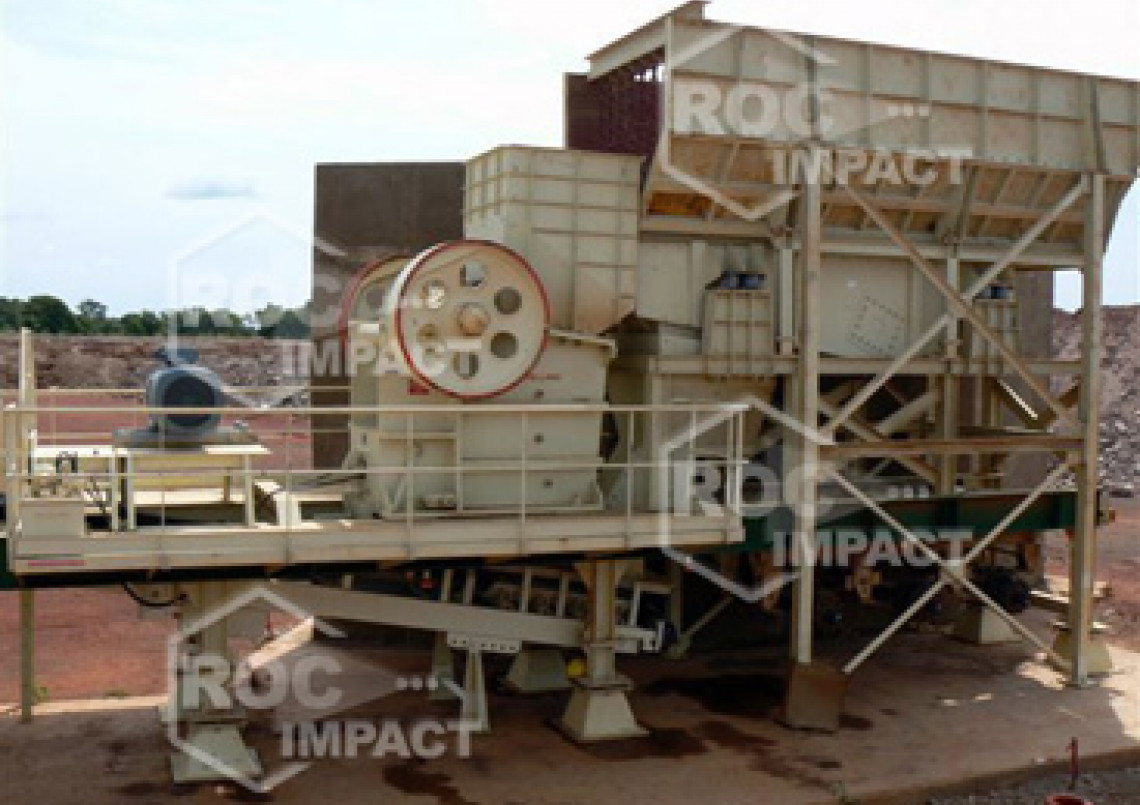 Crushing plant – Gold mine in Burkina Faso (Semafo Mana Gold Mining)