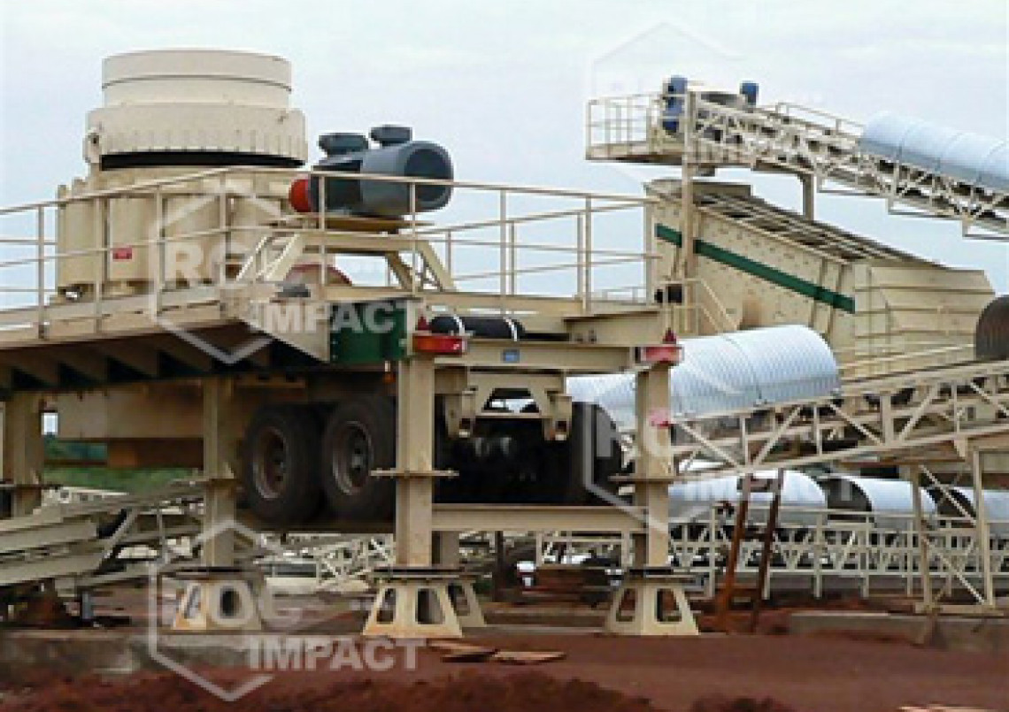 Crushing plant – Gold mine in Burkina Faso (Semafo Mana Gold Mining)
