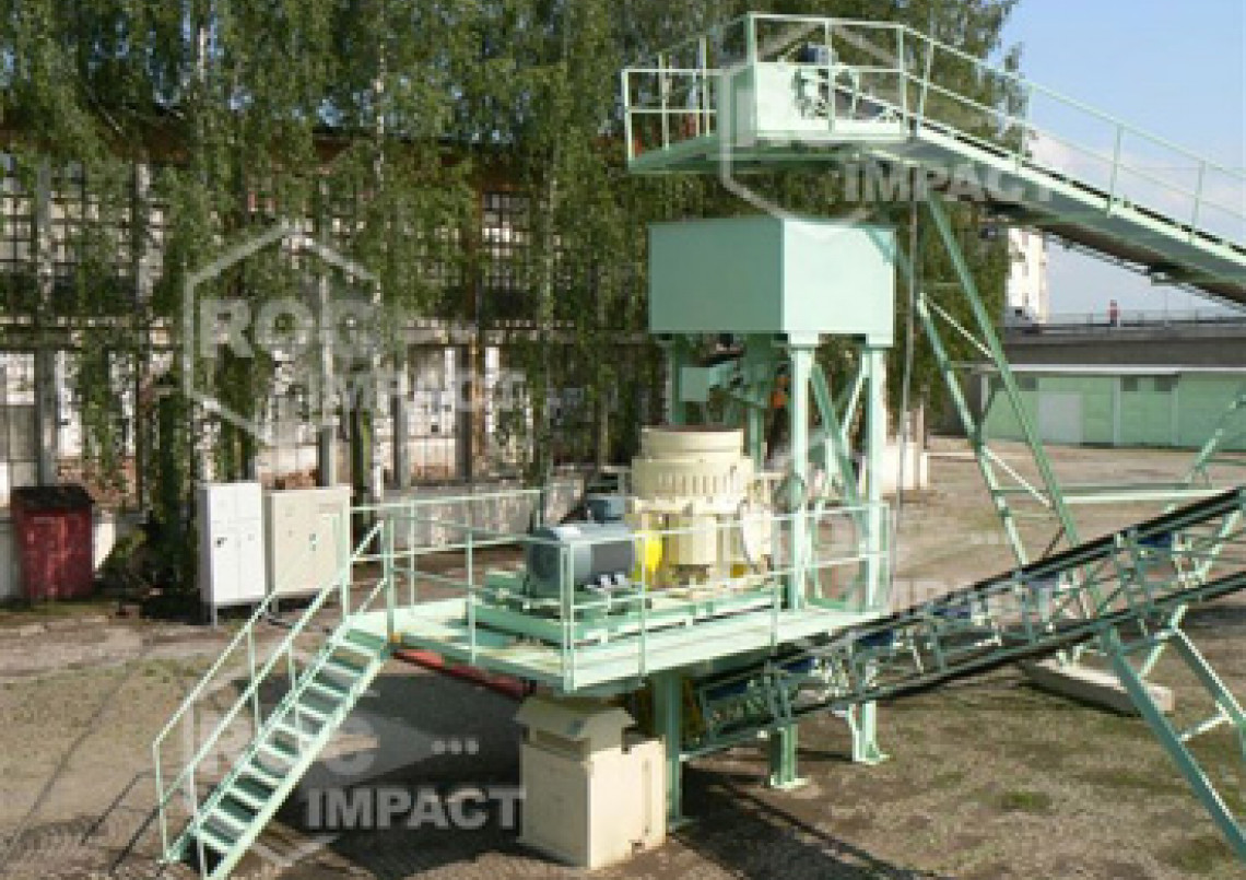 Crushing house in Romania