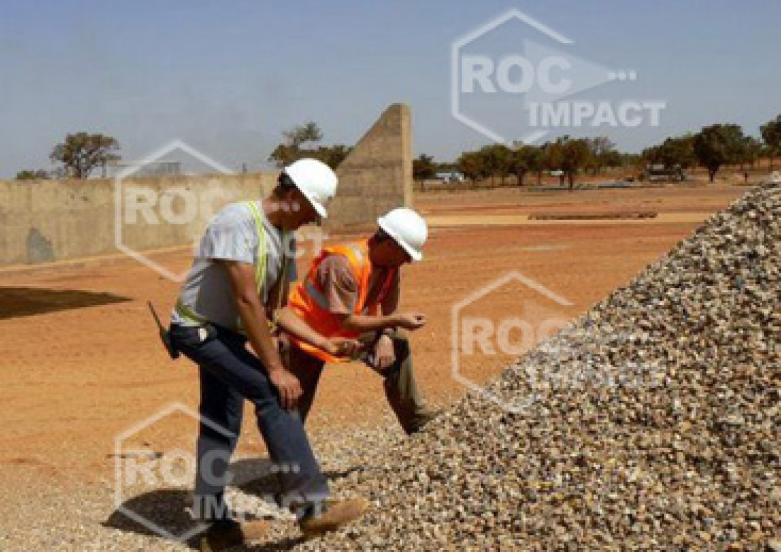Crushing plant – Gold mine in Burkina Faso (Semafo Mana Gold Mining)