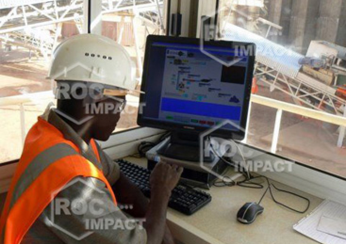 Crushing plant – Gold mine in Burkina Faso (Semafo Mana Gold Mining)