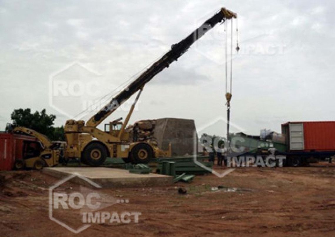 A new crushing and grinding in Burkina Faso