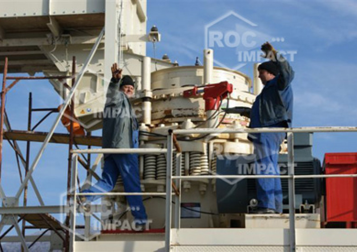 Start of the crushing plant in Romania