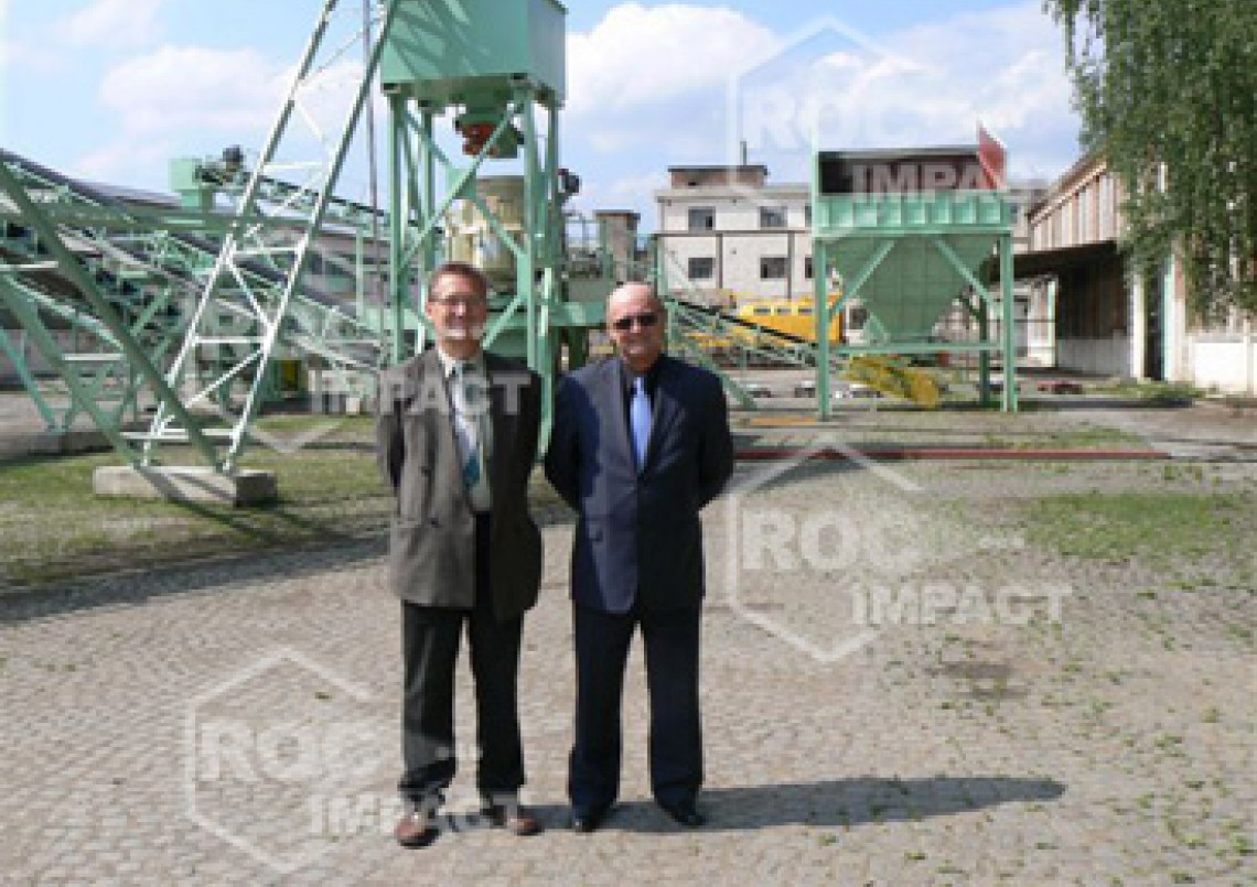 Crushing house in Romania