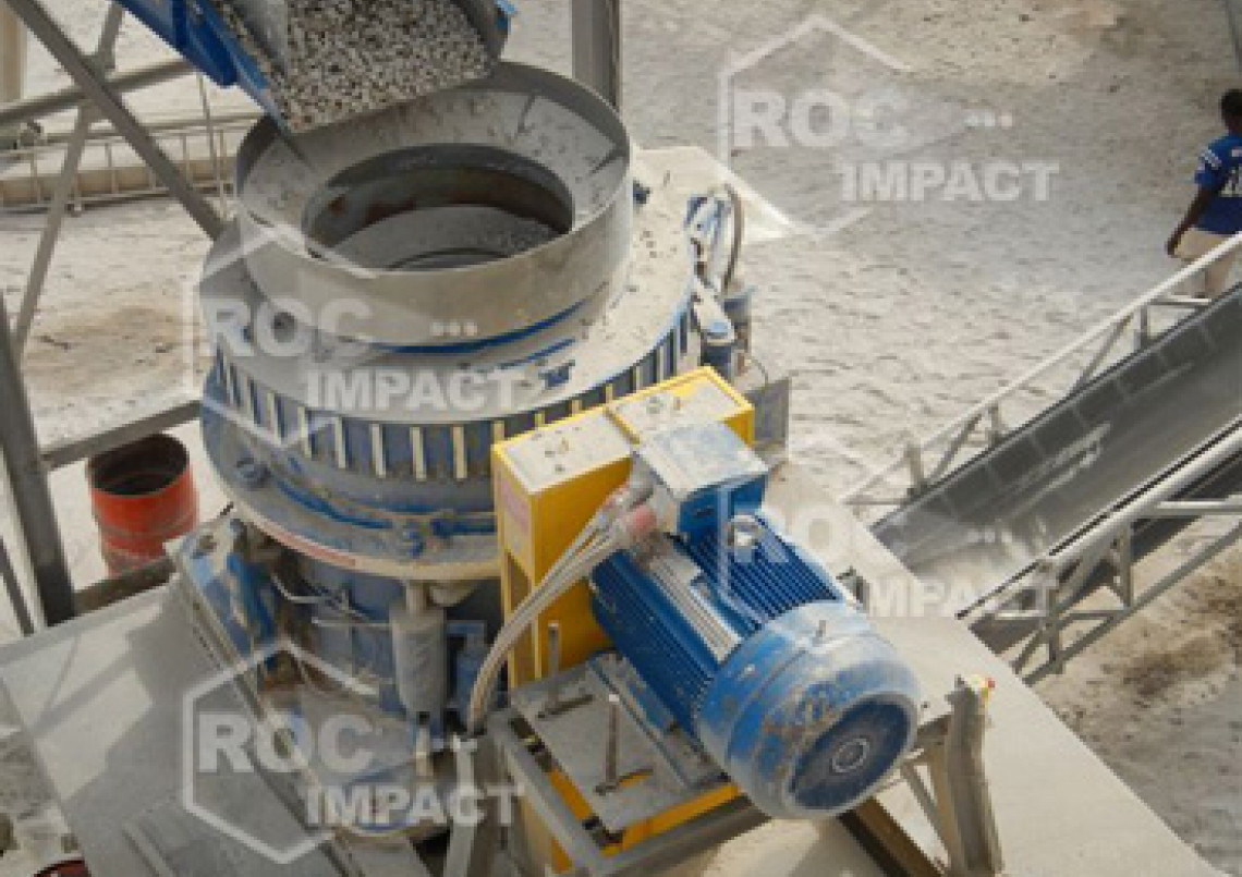 New installation of crushing and screening for the Guinea CONAKRY