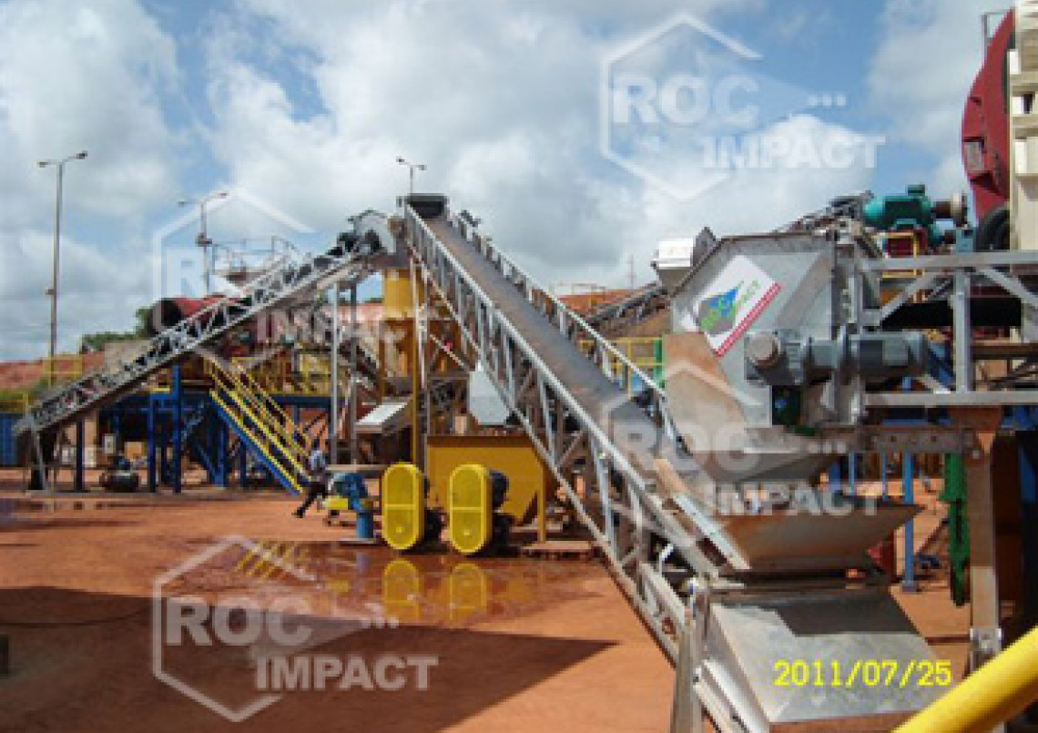 Supplying of conveyors for the gold mine in Mali (conveyor system ROC BELT)
