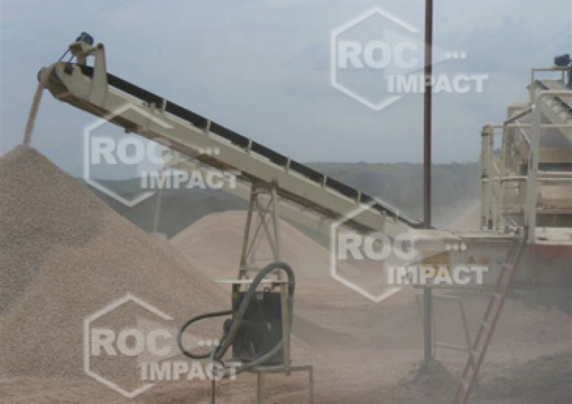 Crushing plant in the Congo