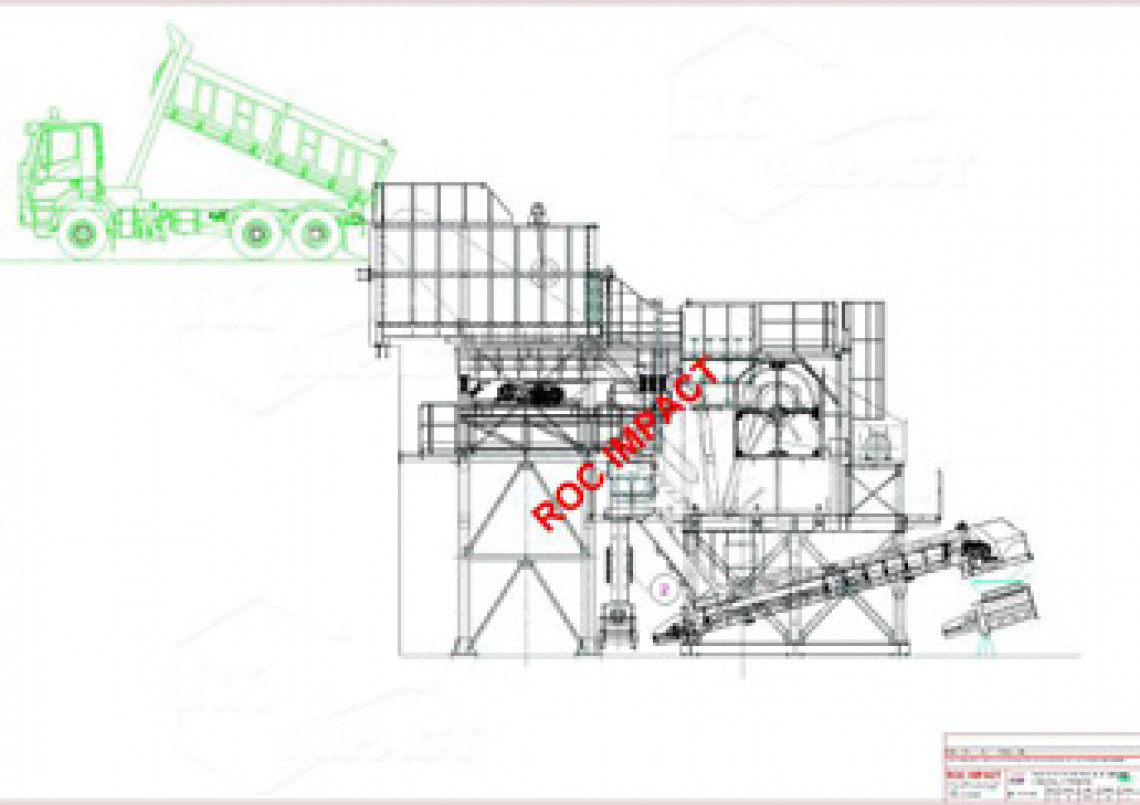 jaw Crusher ROC 12.10 / opening: 1200 x 1000 mm