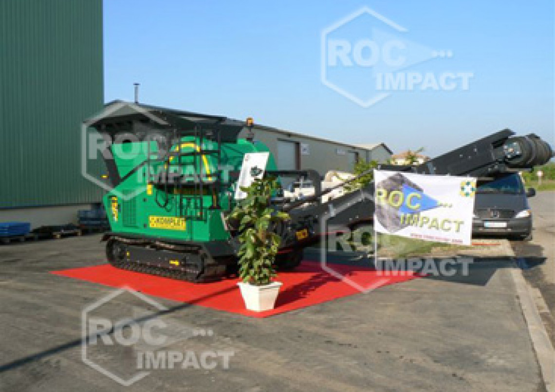 Starting up the M5000 Hammer Crusher