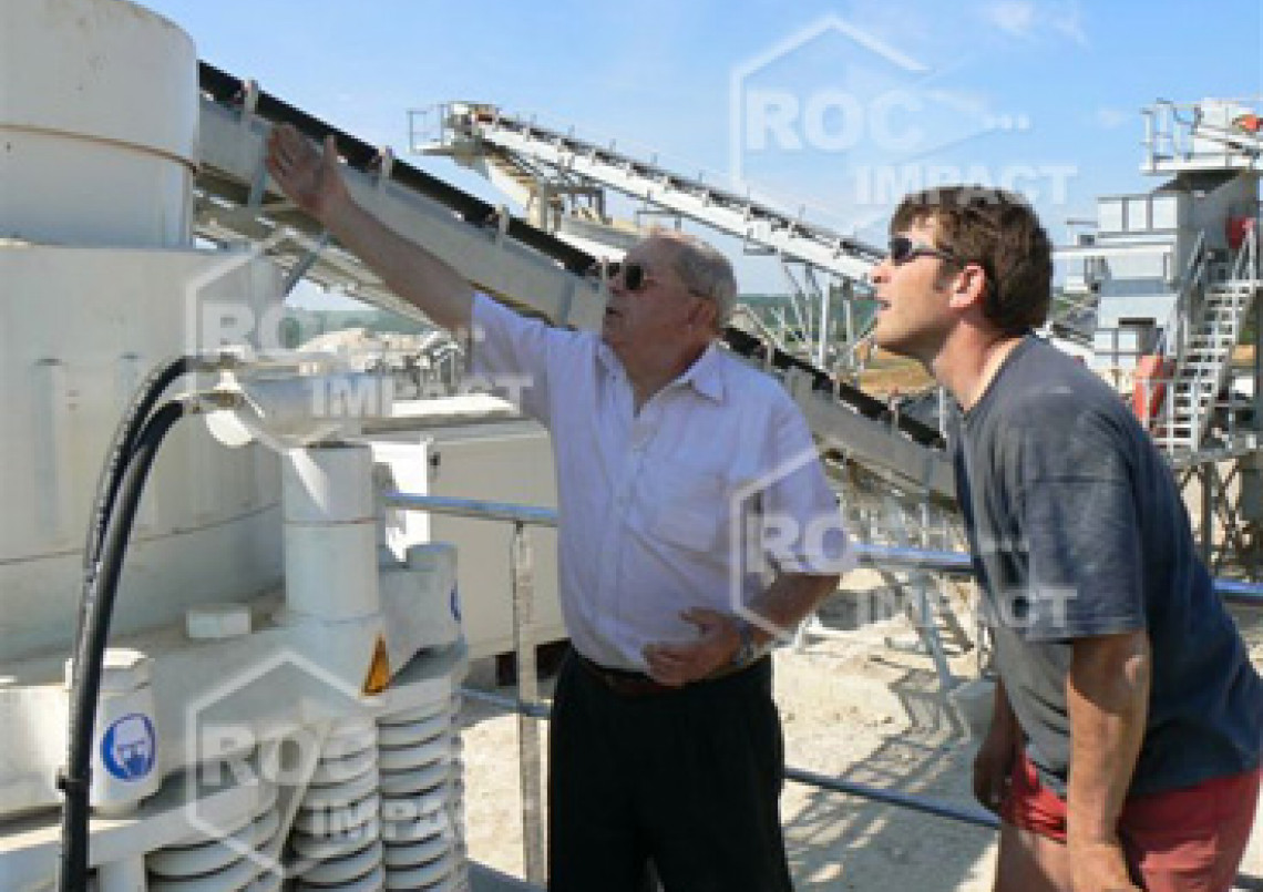 Cone Crushing plant for a Quarry