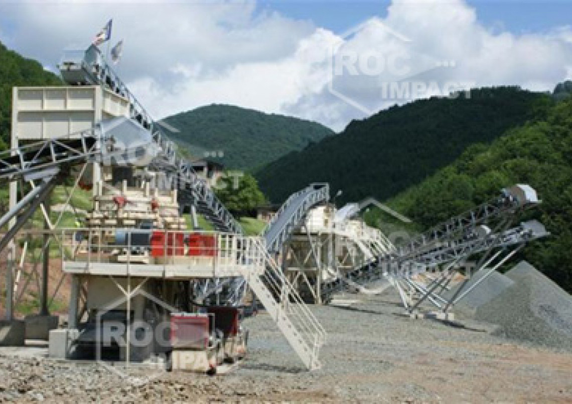 Start of the crushing plant in Romania