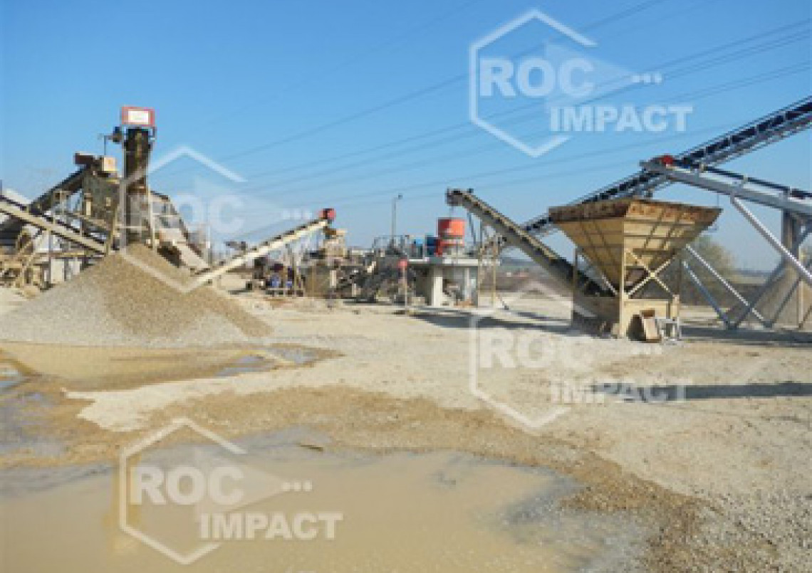 Vibrating screen roc 60.20 12 m² 4 decks