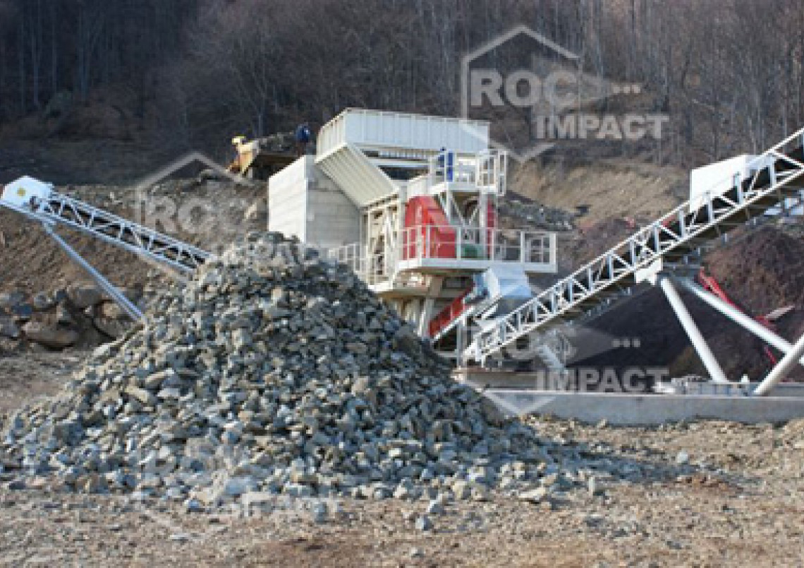 Start of the crushing plant in Romania