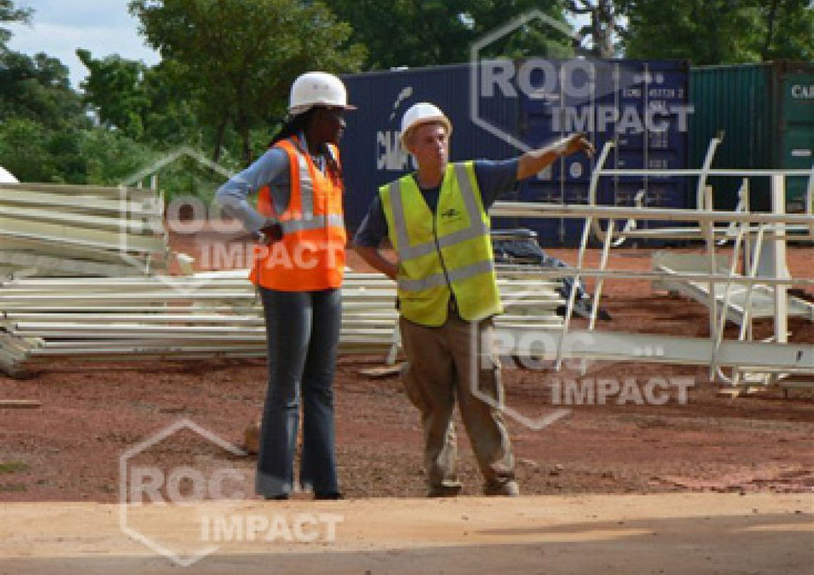 Crushing plant – Gold mine in Burkina Faso (Semafo Mana Gold Mining)