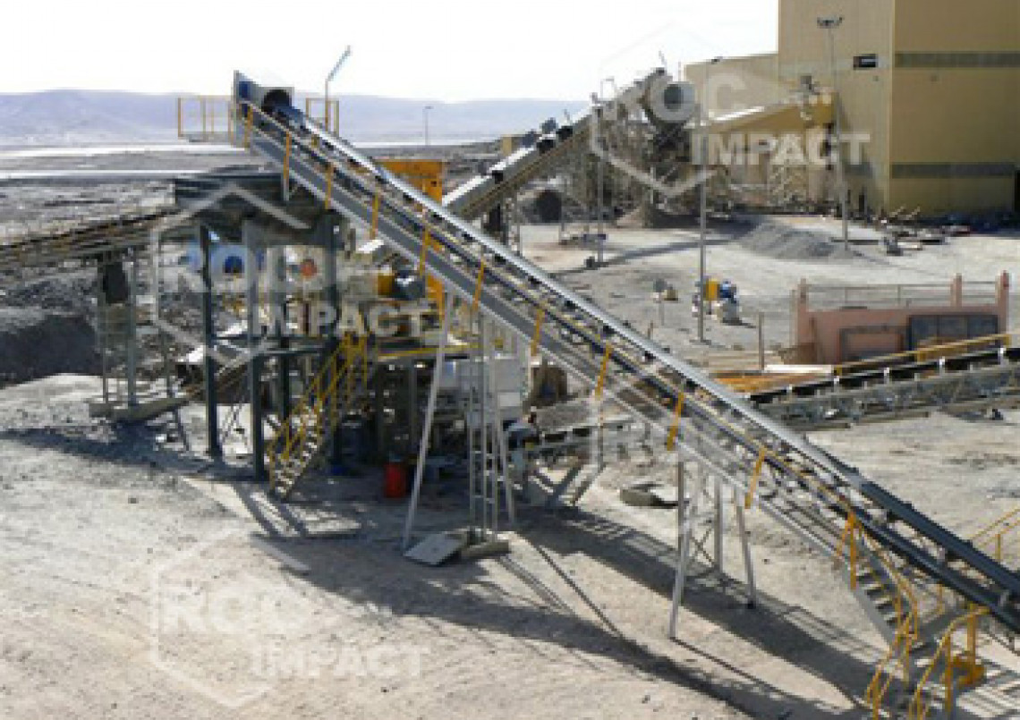 Crushing and screening plant for Akka Gold Mining gold mine in Morocco
