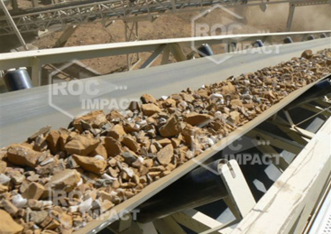 Crushing house at the gold mine in Algeria