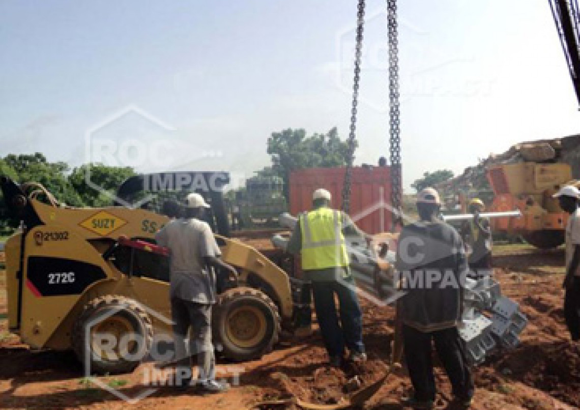 A new crushing and grinding in Burkina Faso