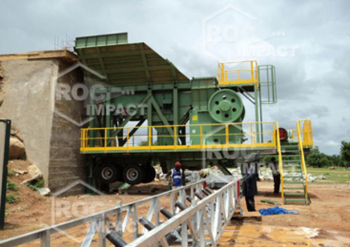 A new crushing and grinding in Burkina Faso