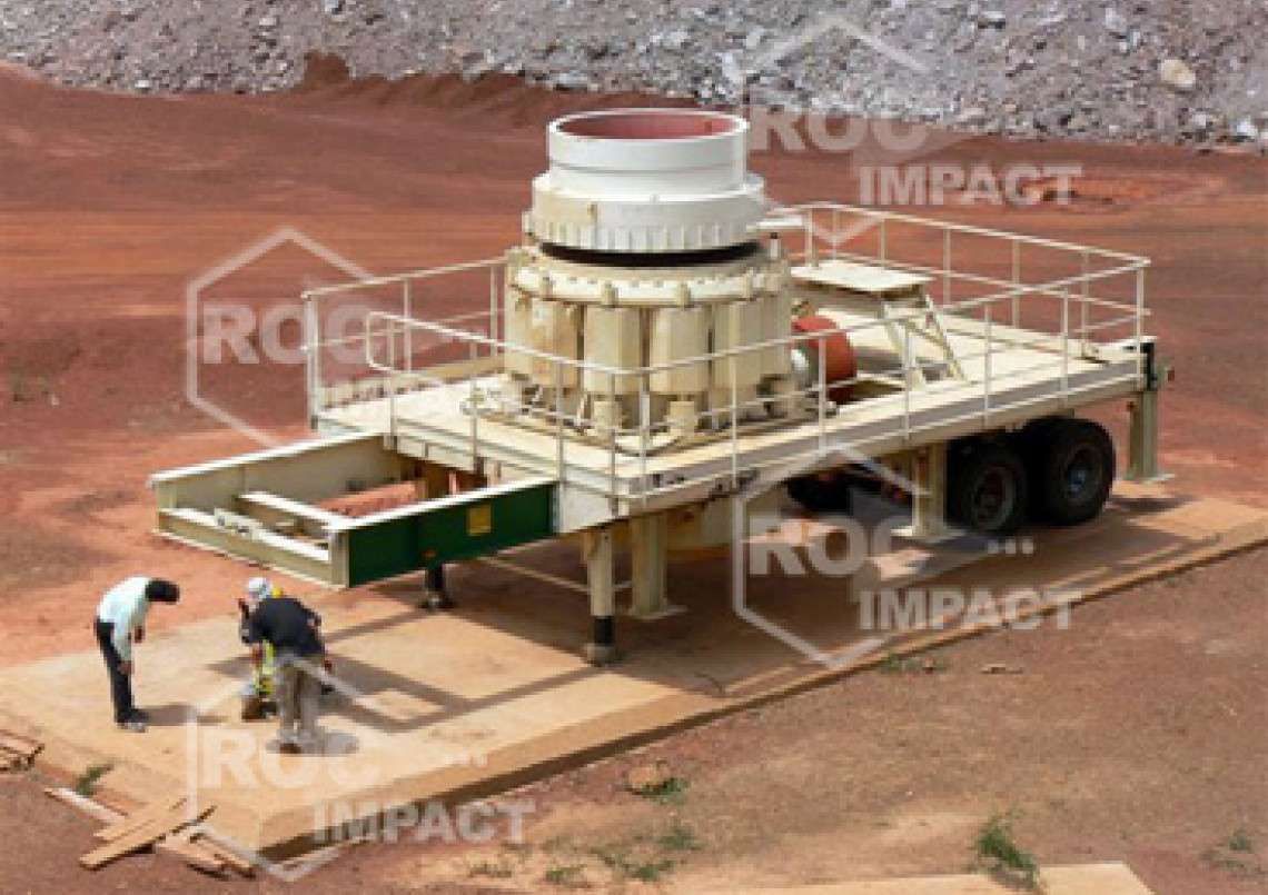 Crushing plant – Gold mine in Burkina Faso (Semafo Mana Gold Mining)