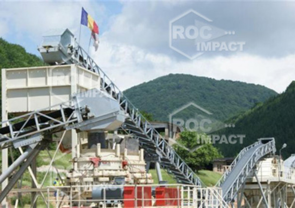 Start of the crushing plant in Romania