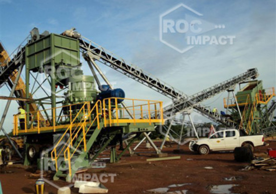 A new crushing and grinding in Burkina Faso