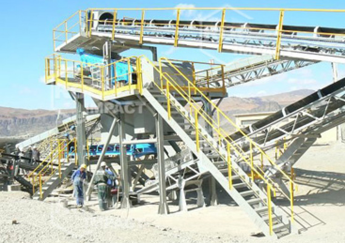 Crushing and screening plant for Akka Gold Mining gold mine in Morocco