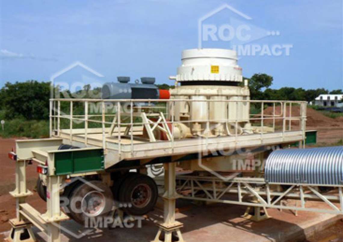 Crushing plant – Gold mine in Burkina Faso (Semafo Mana Gold Mining)
