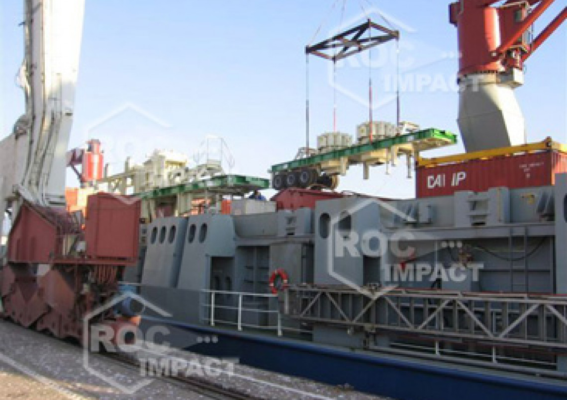 Crushing house at the gold mine in Algeria