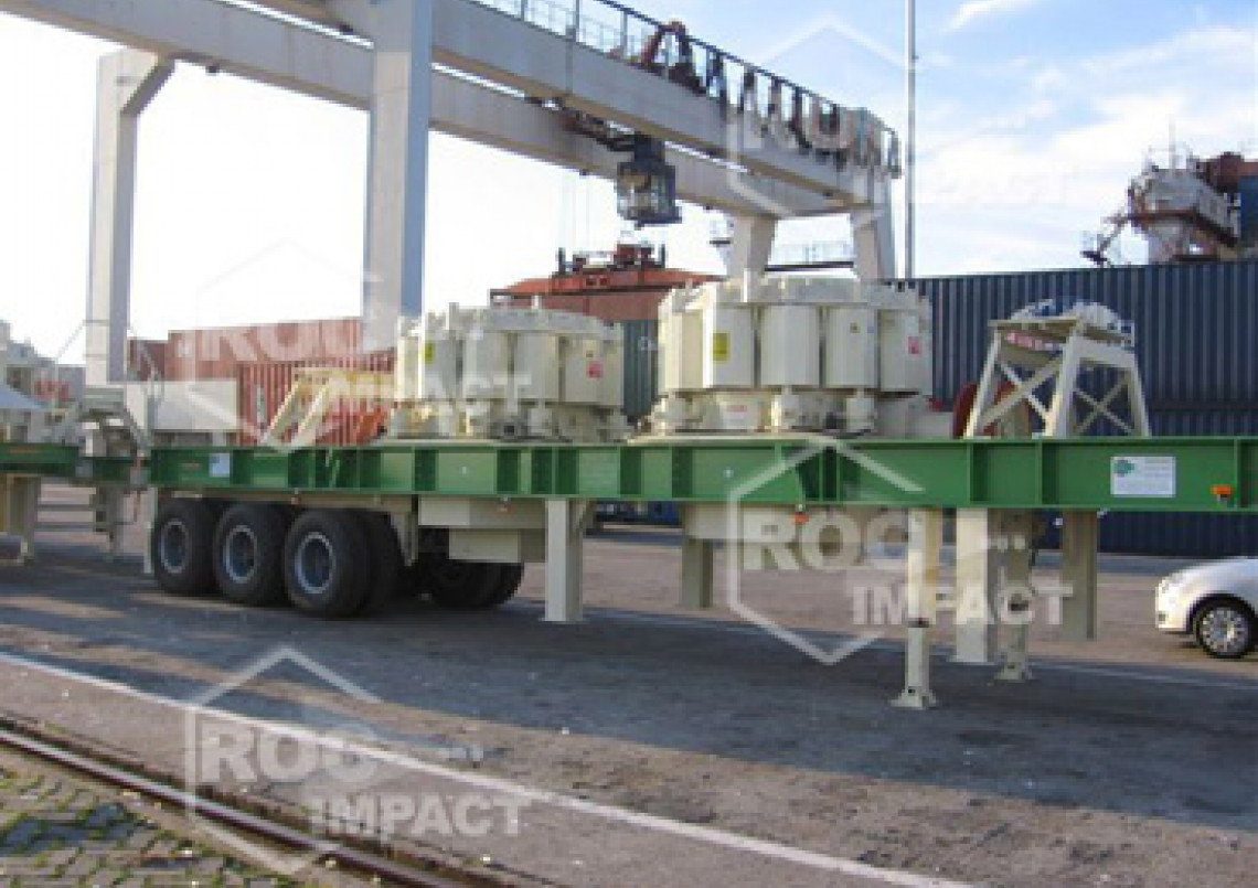Crushing house at the gold mine in Algeria