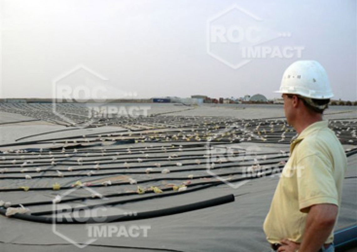 Crushing house at the gold mine in Algeria
