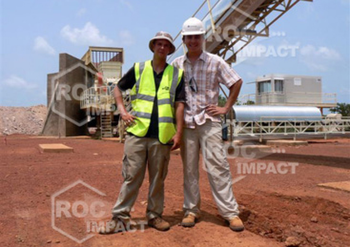 Crushing plant – Gold mine in Burkina Faso (Semafo Mana Gold Mining)