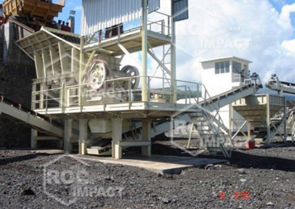 Installation of crushing house for CBE in the Comoros