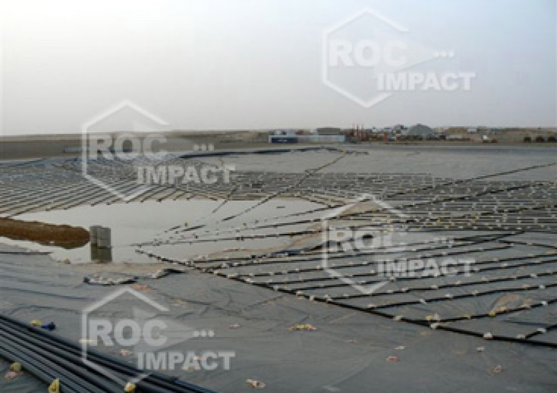 Crushing house at the gold mine in Algeria