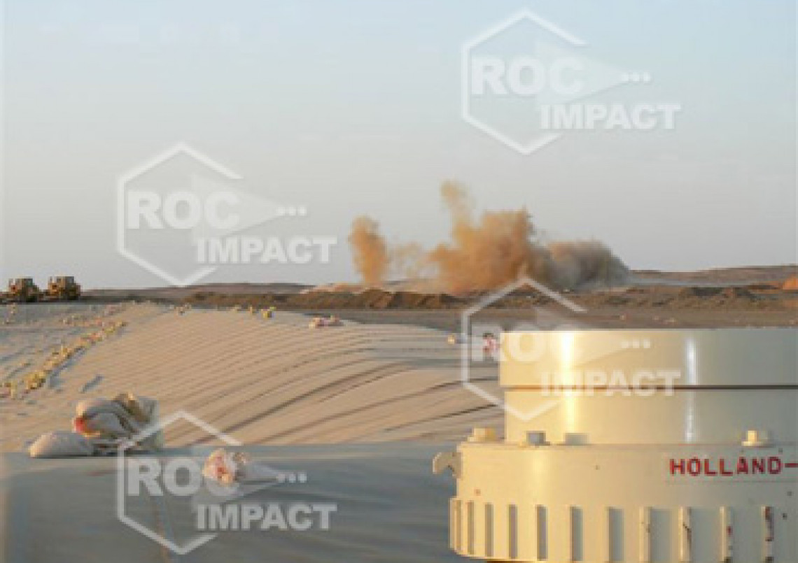 Crushing house at the gold mine in Algeria