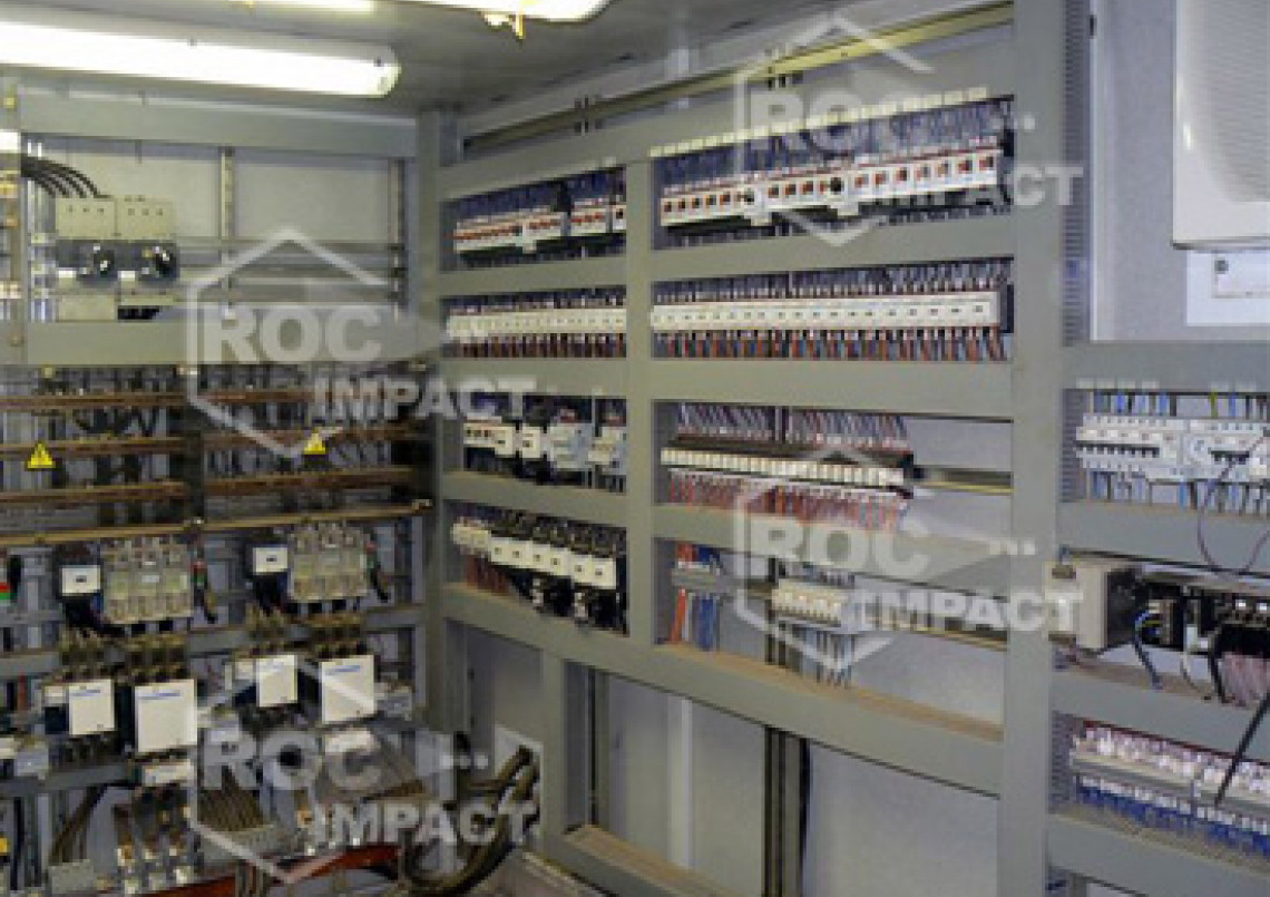 Crushing house at the gold mine in Algeria