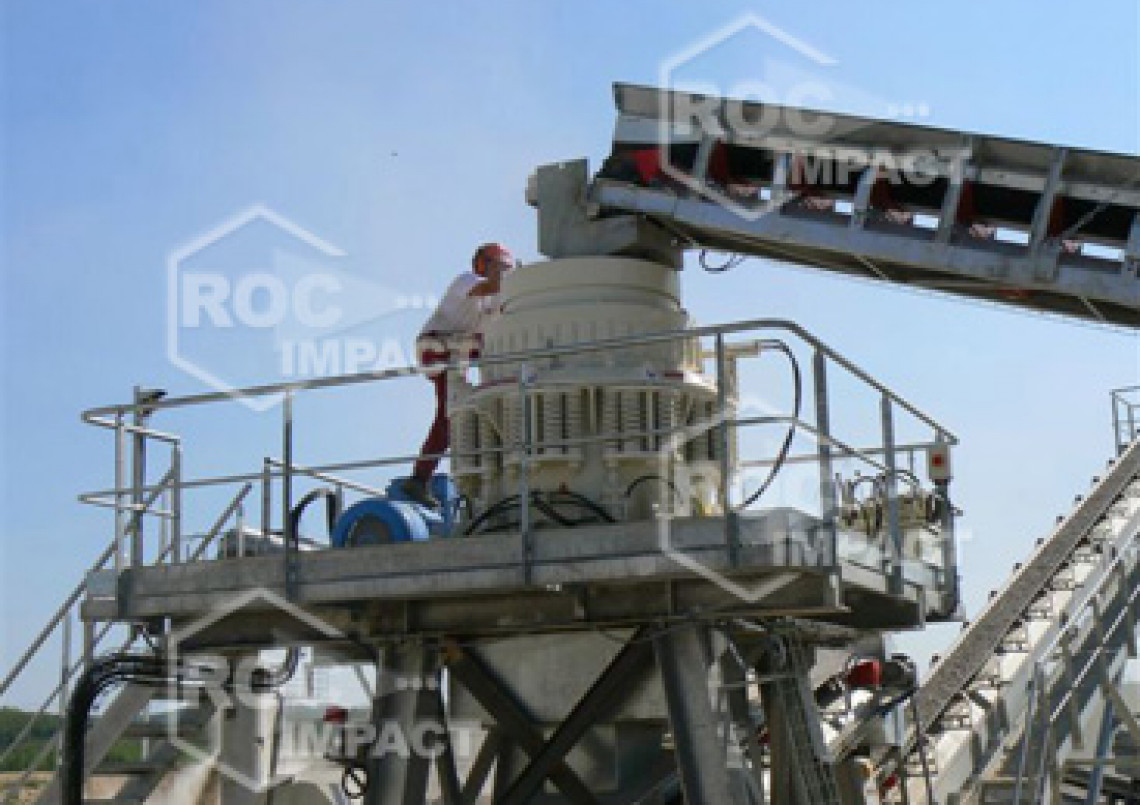 Cone Crushing plant for a Quarry